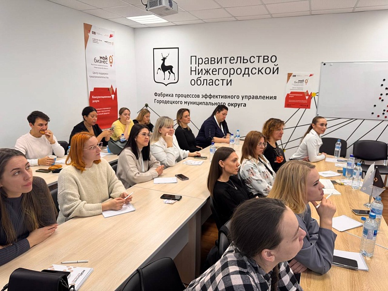 Более 160 предпринимателей посетили обучающие мероприятия нижегородского центра «Мой бизнес»